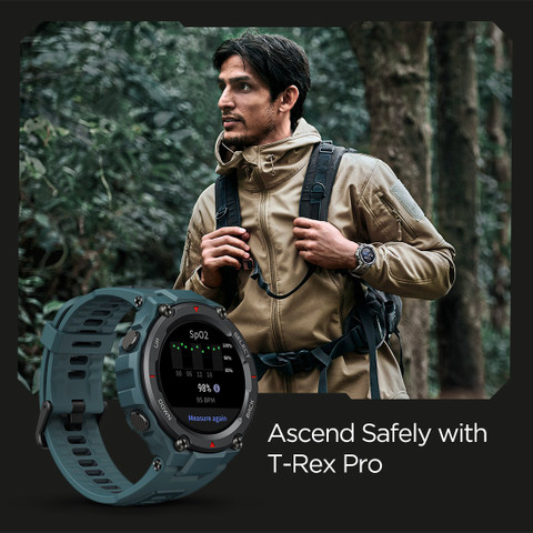 AMAZFIT T rex Pro AMOLED with advanced GPS 10ATM water