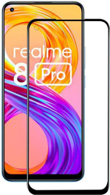 Gorilla Original Edge To Edge Tempered Glass for Realme 8, Realme Pro,  Realme X7, Realme Pro