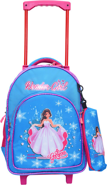 Indian Riders baby wonder girl School Kids Bag 16