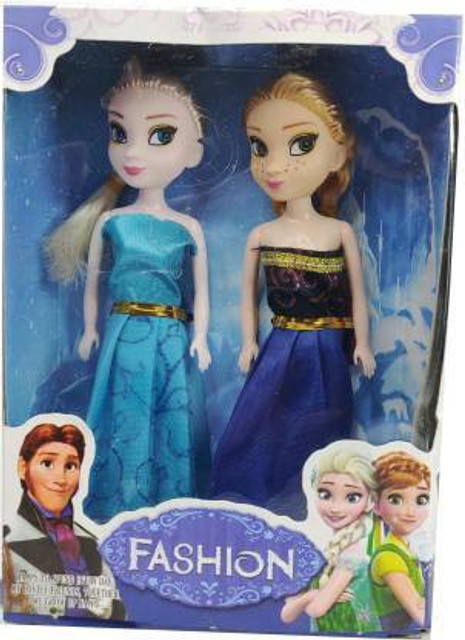 FLYmart High Quality Superfine Elsa and Anna Doll Set Elsa And
