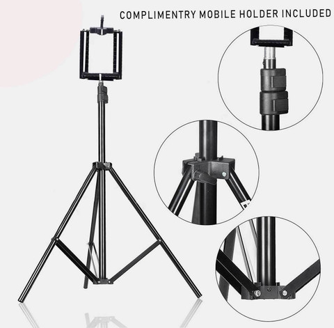 RECTITUDE Professional feet Meter Phone Tripod Stand