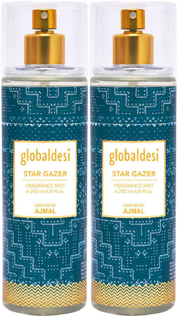 GLOBAL DESI Star Gazer Pack of Body Mist 200ML each For Women - Main Image