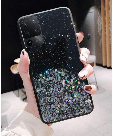 Glitter Oppo F19 Flip Cover KC Back Cover For Oppo F19 Pro KC