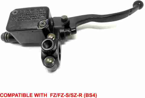 DESIKARTZ Right Side Handle BAR, Front Disc Brake Master Cylinder Assembly,  Lever Assembly, Yock Assembly Compatible with Yamaha FZ/fz-s/sz-r BS4