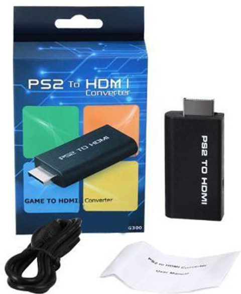 BVG PS2 To HDMI Converter Game To HDMI Video Audio Adapter Gaming Accessory  Kit