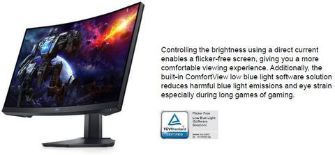 DELL S-series 60.96 cm (24 Inch) Curved Full HD LED Backlit VA