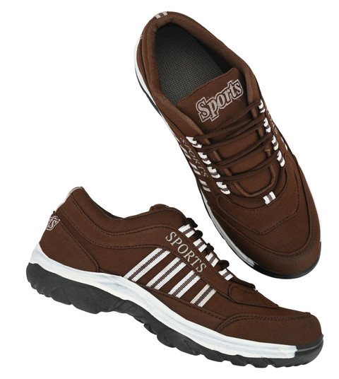 Vask Comfortable Premium Stylish Unique Trendy Popular Sport ADY Brown for  Men Running Shoes For Men