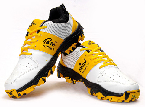 B-Tuf Cricket Shoes Sports Rubber Spikes Stud Boys Girls (STRIKER