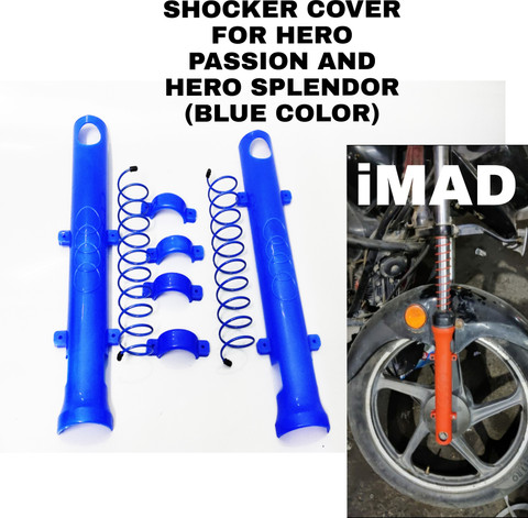 KareN様　STRIDER 青　サポーター、工具付き imad SHOCKER COVER FOR HERO PASSION AND HERO SPLENDOR Bike Crash