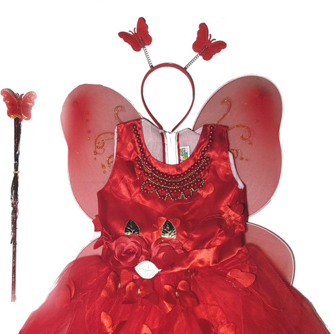 Baby Girl Beautiful Pari Dress Kids Costume Year Baby Pari Dress