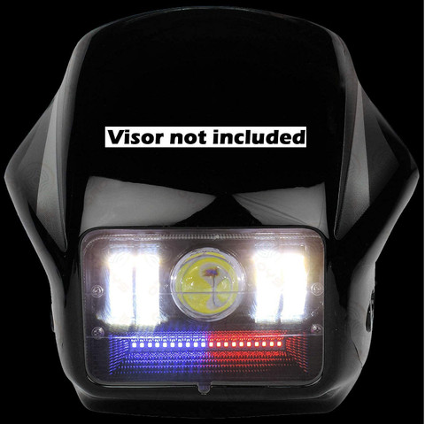 Naturalcreations New Splendor LED Police Type Flashing Low/High