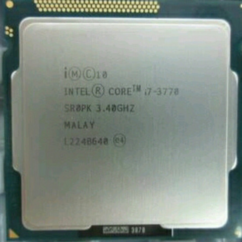 Intel Processor Core I7 3770 Socket Type Intel Core I7-3770 GHz