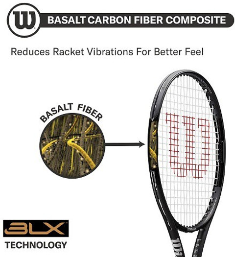 WILSON Pro Staff Precision 100 Black Strung Tennis Racquet Buy