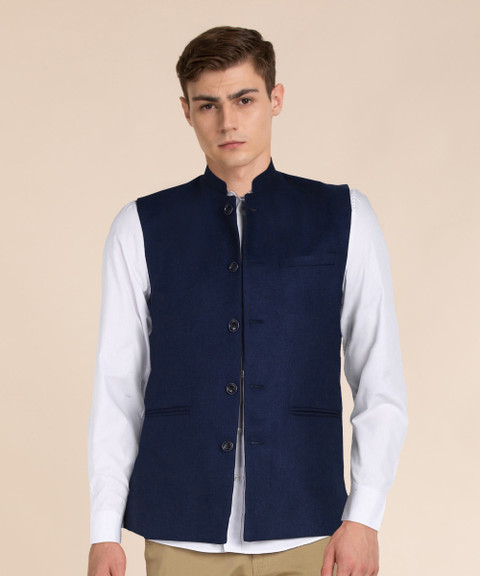 Raymond Sleeveless Solid Men Jacket Buy Raymond Sleeveless Solid