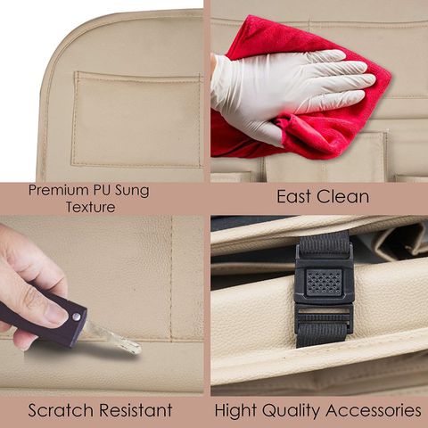 Fabric Multifarious Auto Seat Back Multi-pocket Storage Bag At Best Price In Delhi | Hsekar India - Foto 2