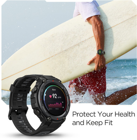 AMAZFIT T rex Pro AMOLED with advanced GPS 10ATM water