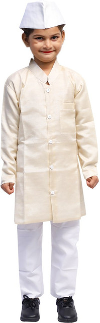 ITSMYCOSTUME Jawahar Lal Nehru Costume Dress Panditji Prime