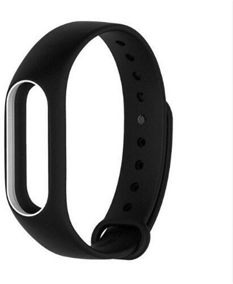 Veronic Mi Band HRX Strap Mi Band straps dualcolor black strap