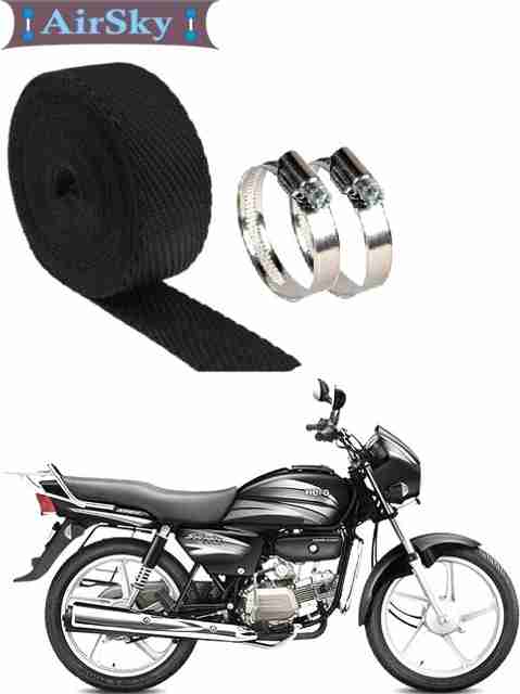 AIRSKY Silencer Wrap For Hero-Splendor-Pro Bike Exhaust Heat