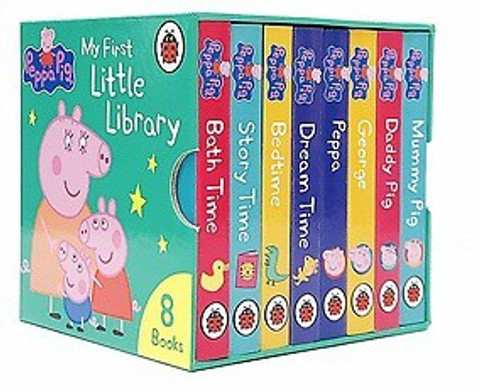 peppa pig little library ミニ絵本　ボードブック Peppa Pig : Fairy Tale Little Library : LADYBIRD: Amazon.in: Books
