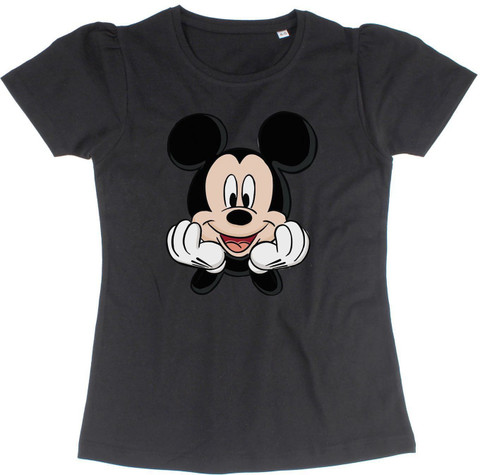 Mickey Mouse Family Girls Printed Pure Cotton