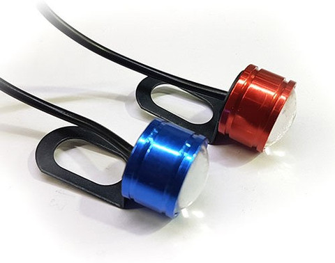 青赤LED二段式装飾ライト　200個 SRPHERE STROBE-LED-RED-BLUE FOR _KTM Duke 200 Tail Light Motorbike