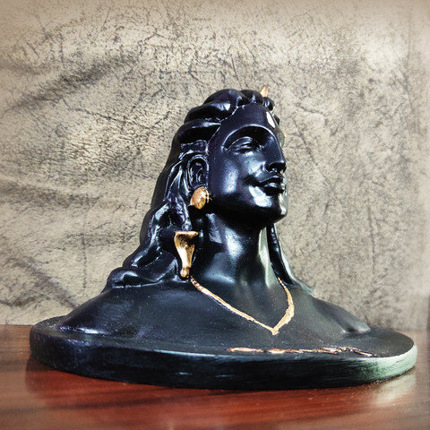 LORD ADIYOGI MAHADEV Shiv Shankar Mahadev Idole Murti Statue Pour