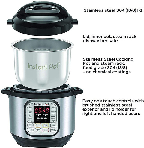 Instant Pot Duo 60 Electric Pressure Cooker Price in India Buy