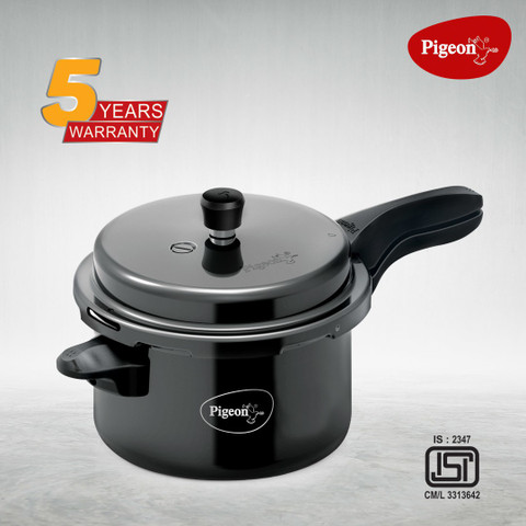 Pigeon Titanium and L Outer Lid Induction Bottom Pressure Cooker