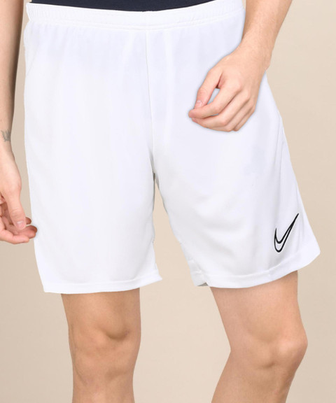 mens white nike soccer shorts