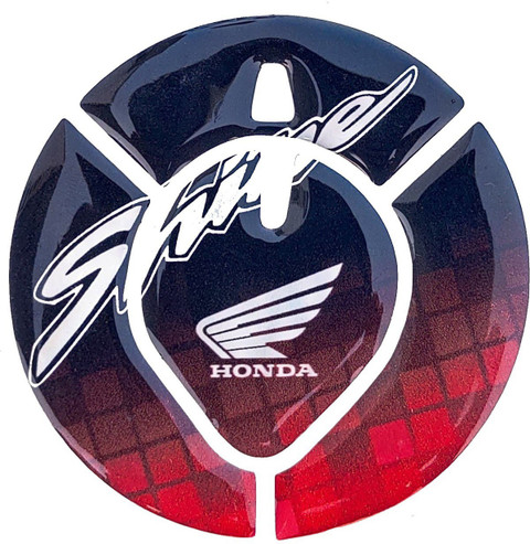 Cubeon Fuel Tank Cap Pad (sticker/decal)Combo for Shine Bike Tank