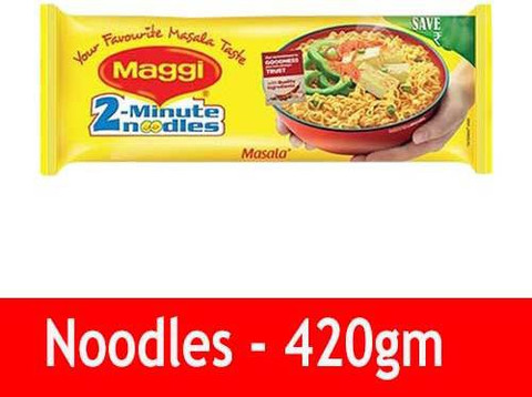 Maggi 2-Minute Instant Noodles - Masala, 420g Pack Of 4 Instant