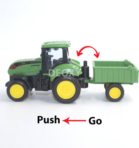 deoxy JCB Construction Loader Friction Powered Farm tractor with