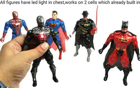 The Mechanic Superheroes Action Figures Set of 5 17 cm Tall