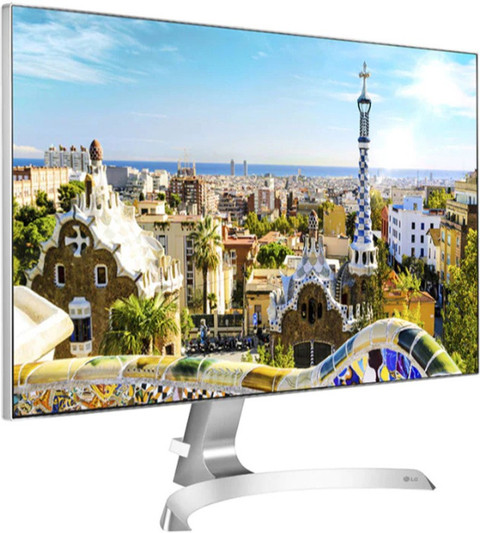 LG 68.58 cm (27 inch) Full HD LED Backlit IPS Panel White Colour