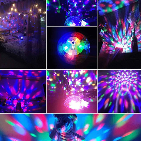 FStyler Multicolor Rechargeable Disco Bulb with Bluetooth Speaker for party  Best design for disco, ballroom, dance floor, KTV, bar, DJ stage, club,