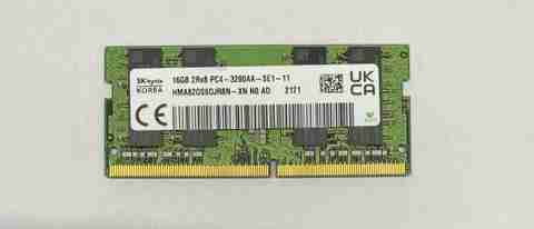Sk Hynix DDR4-3200 ,260 PIN SODIMM, 1.2V, CL 19 Laptop Ram