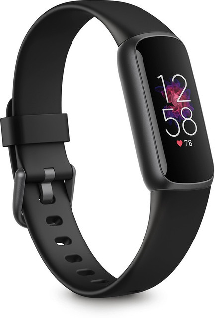 FITBIT Luxe Black / Graphite Stainless Steel Price in India - Buy