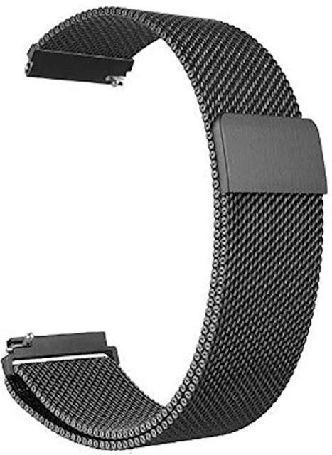 prozzile 20mm Magnetic Strap 20mm Smart Watch Straps Metal Loop 20mm  Watch Strap For Smart Watch For Men Or Women, Stainless Steel Milanese  Watch