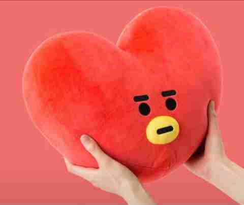 tata-bts-soft-cushion-toy-red-