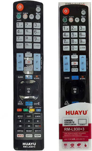 Akshita Compatible For RM-L930+3 Smart 3D LED TV HUAYU Remote Control (  Chake Image With Old Remote ) LG Remote Controller
