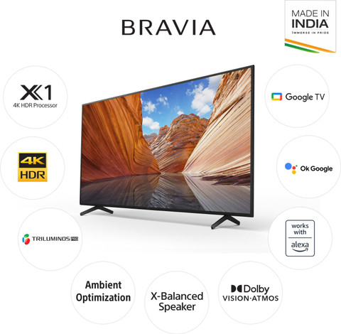 SONY Bravia 189 cm (75 inch) Ultra HD (4K) LED Smart Google TV