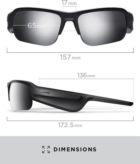 Bose Frames Tempo - Sports Sunglasses with Polarized Lenses and