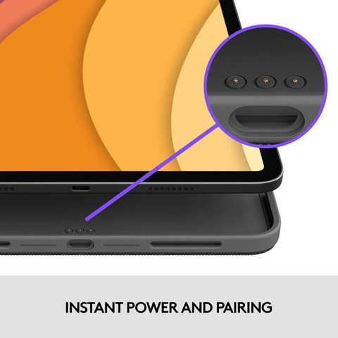 Logitech Combo Touch for iPad Air Bluetooth Handheld Tablet