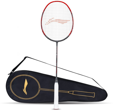 LI-NING 3D Calibar X Boost Carbon Graphite Red, Black Strung