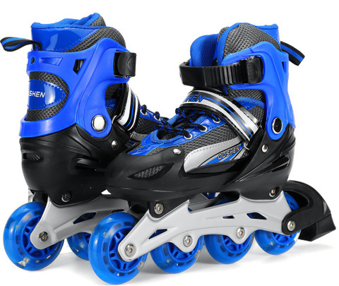 Authfort Kids Adjustable Inline Skates In-line Skates Size 38-42 UK
