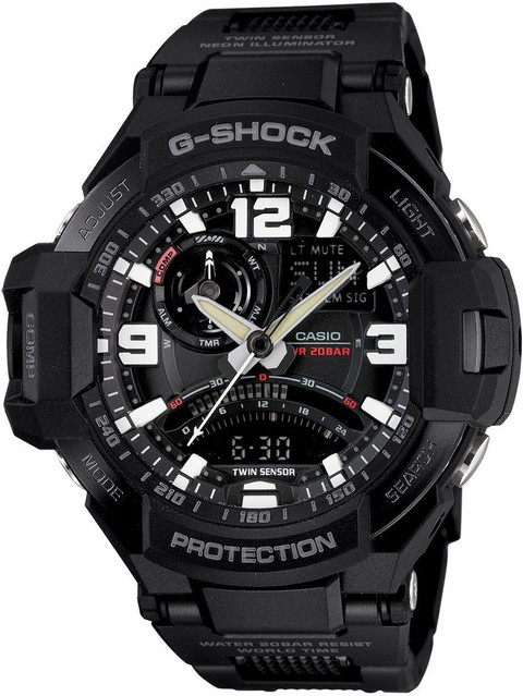 CASIO GA-1000FC-1ADR G-Shock GA-1000FC-1ADR Analog-Digital Watch For  Men