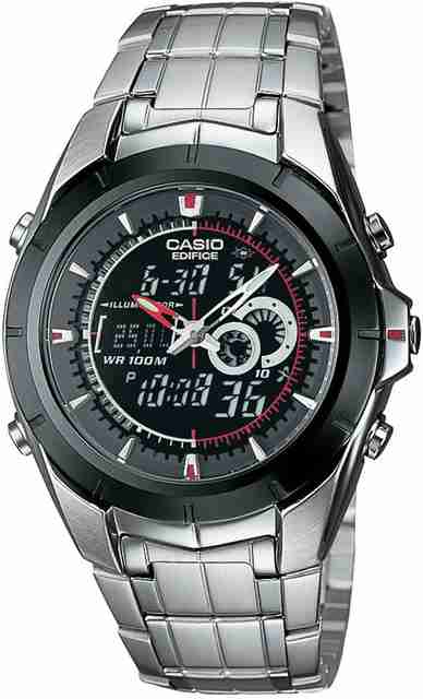 CASIO EFA-119BK-1AVDF Edifice Analog-Digital Watch For Men