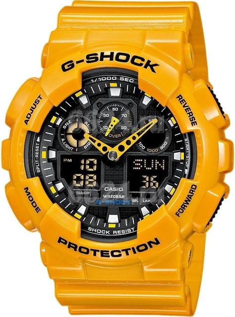 CASIO GA-100A-9ADR G-Shock ( GA-100A-9ADR ) Analog-Digital Watch - For Men  - Buy CASIO GA-100A-9ADR G-Shock ( GA-100A-9ADR ) Analog-Digital Watch -  For Men G273 Online at Best Prices in India |