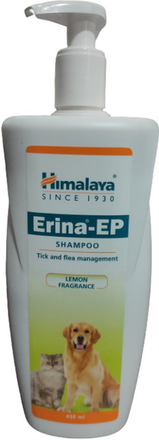 HIMALAYA Erina EP Shampoo Flea and Tick Lemon Fragrance Dog